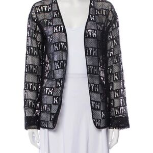 Kith Black Knit Detail